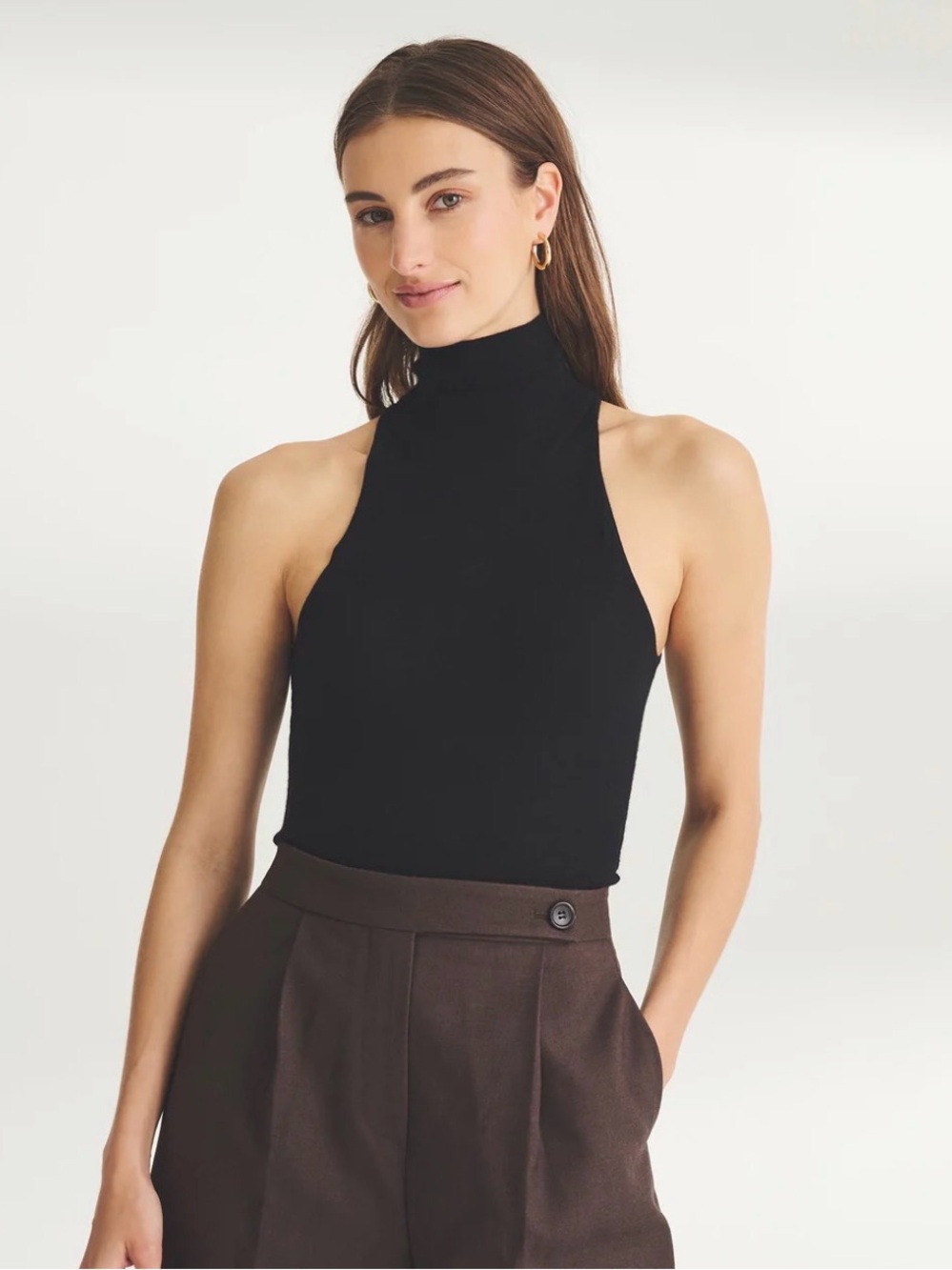 NAADAM Super Fine Cashmere Sleeveless Turtleneck Black L (sold out online)